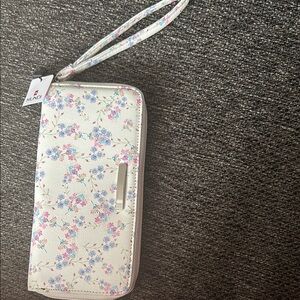 Flower wallet nwt